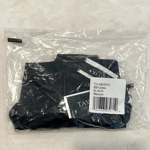 NWT Tavik Bebe Full Bikini Bottom in Black - Medium - Picture 7 of 9